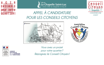 Conseil citoyen Chapelain secteur Chantereigne Ouest