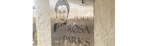 Inauguration de la place Rosa Parks